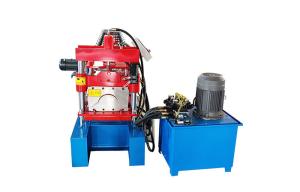 Wholesale High Potency Roof Ridge Capping Roll Forming Machine 5.5kw 10-15m/Min from china suppliers