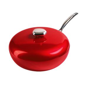 Wholesale 10cm Deep Lightweight Non Stick Woks Pan Cobblestone Less Oil LFGB Certified from china suppliers