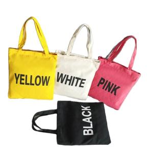Wholesale Eco Friendly Reusable Women Canvas Cotton Bag Custom Printed Organic Tote for Grocery from china suppliers
