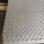 430Ss Checkered Stainless Steel Sheet Thickness 1mm Square Pattern