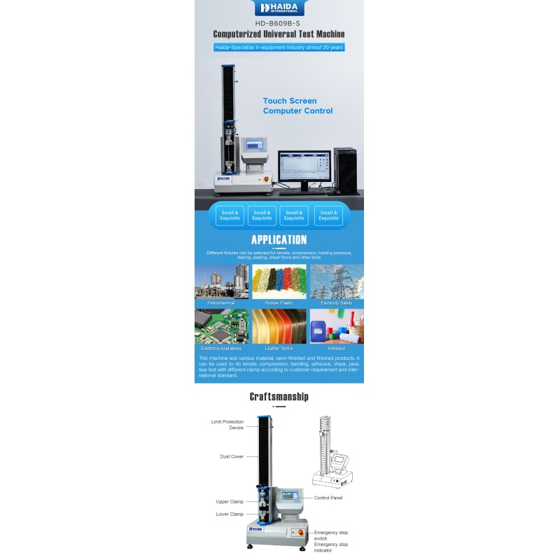 Tensile Strength Test Machine Close-up View