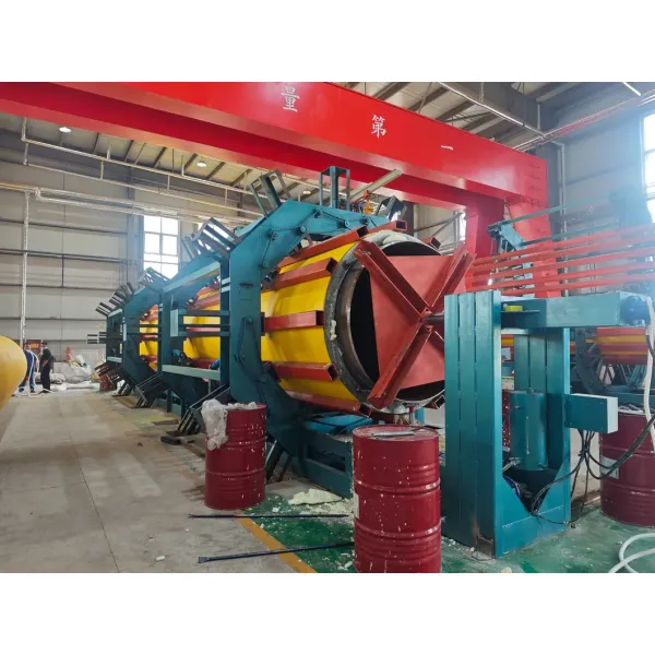 Automatic Single-Screw HDPE Pre-Insulated Pipe Machine with Vacuum Sizing for Polyurethane Foam Pipe Production