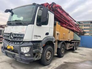 Wholesale 2020 Sany concrete pump truck 56m installed Arocs Mercedes chassis price from china suppliers