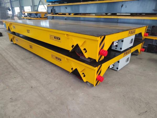 15ton Heavy Duty Transfer Cart Material Transfer Trolley For Factory Speed
