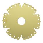 144 Teeths D180MM Vacuum Brazed Diamond Blade Edger in Circular Saw