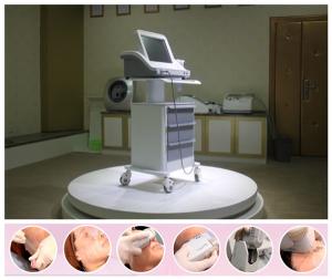 Wholesale Newest and most professional face lift skin tightening wrinkle removal High intensity focused ultrasoundHIFU machine from china suppliers