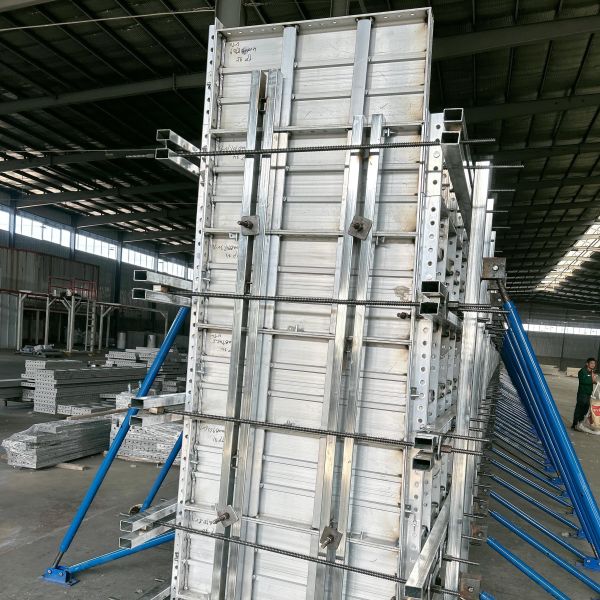 Silver / Grey Aluminum Formwork System Reusable Modular Aluminum Formwork