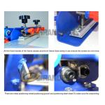 manual 6 color 6 station silk screen printing press for sale
