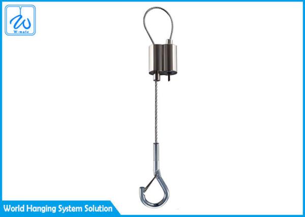 Durable Metal Picture Hanging Systems , Nickel Plated Wall Mounted Picture
