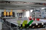 Laminate Flooring Production Line , Automatic Paper Laminating Machine Hot Press