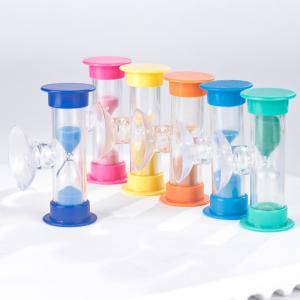 Wholesale Custom Mini Hourglass Sand Timer 3 Minute 5 Minute 7 Minute Plastic Hourglass Timer from china suppliers
