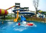 360 Guests /Hr Space Bowl Water Slide Aqua Resort Water Play Equipment