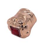 Decorative Diamond Fashion Zamak Perfume Caps Custom Perfume Bottle Caps