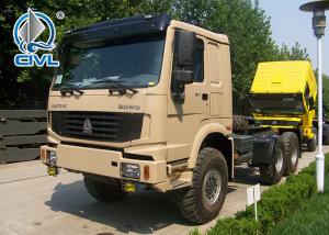 Wholesale SINOTRUK HOWO New 3 Seats Prime Mover Truck Tractor Truck 6 X 6 Off Road 420HP Engine from china suppliers