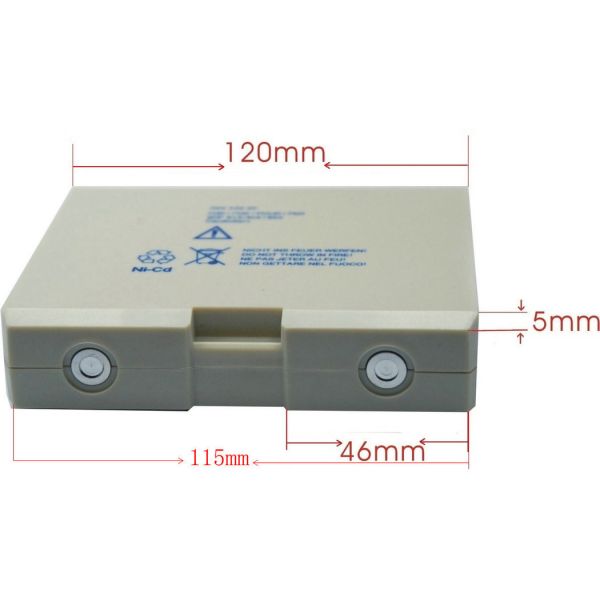 3000mAh Defibrillator Battery 12V NI MH For GE CardioServ 30344030 SCP 913 915 922