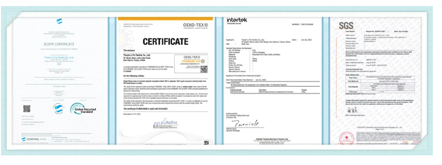 Filling Material Raw Virgin Recycled Synthetic Siliconized Polyester Staple Fiber