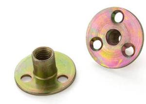 Wholesale Aluminium 6063 Zinc Connecting Flange Fastener Three Hole Metal Nut For Connector from china suppliers
