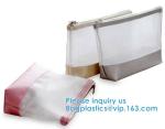 Biodegradable Beach Makeup Cosmetic Bag Vinyl Transparent Clear PVC Zipper Tote