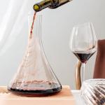 Hand Blown Crystal Wine Decanter 1500ml 52oz Lead Free Glass Decanter