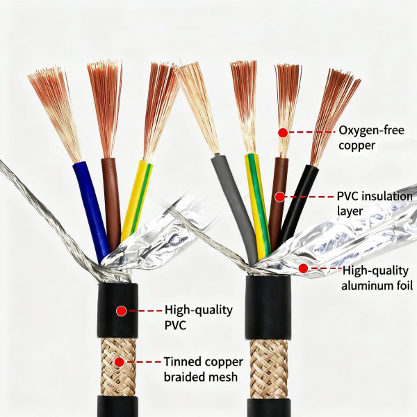 Eco Friendly RVVP KVVP Control Cables For Industrial Applications CE KEMA Certified