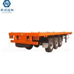 Robust 80t Removable Lowbed Truck Trailer 2/3/4 Axle For Excavator Transport
