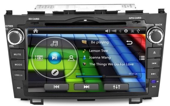 Car DVD Player multimedia car radio With GPS Navigation for Honda CRV 2008-2011 OCB-8615