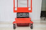 4.8M Small Portable Hydraulic Lift Table Industrial Electric Mobile 1170*600mm