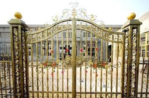 Wholesale Anti Rat Cast Iron Door Contemporary Iron Doors For Residential / School from china suppliers