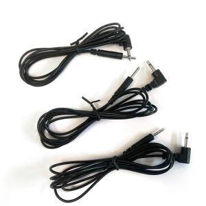 Wholesale 3.5mm Elbow Audio Jack To 2.0mm DC Pin Connector Lead Wire TENS Units Electrode Needle ECG Cable Medical from china suppliers