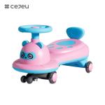 Children's twist car 2-6 years old baby universal yo car,panda shape, can sit