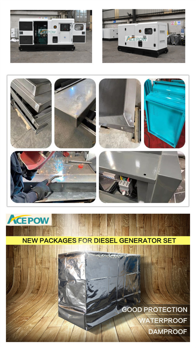 4 Wire 220V 20KVA Residential Diesel Standby Generator