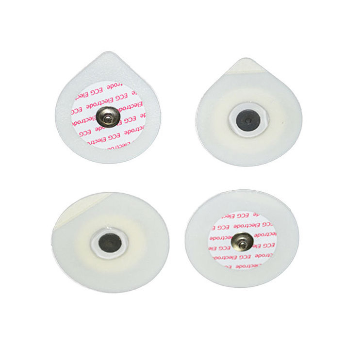 Medical Disposable Wireless Dry Ecg Adhesive Chest Electrodes Pads