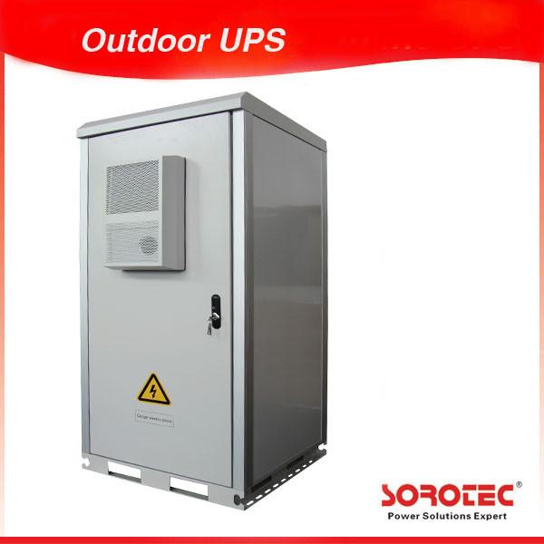 Mini-Shelter Outdoor Battery Cabinet With Temperature Controlled , Ups Battery