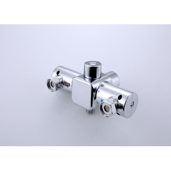 38 Degree Shower Temperature Control Valve Electroplating Belt Filter Double Switch