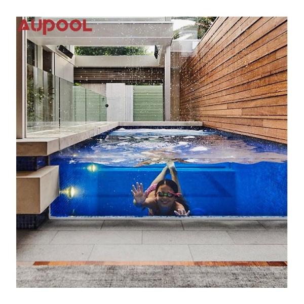 Salt Chlorinator and Underwater Light Prefabricated Container for Steel Swimming