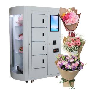 Wholesale Convenience Store Shop Segregation Floral Vending Machine With Humidifier from china suppliers