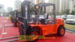 Four Wheel 6000mm Diesel 5000kg Rough Terrain Forklift