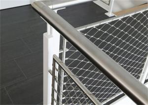 Wholesale Durable Stainless Steel Rope Mesh , Custom Made Stainless Steel Rope Net from china suppliers