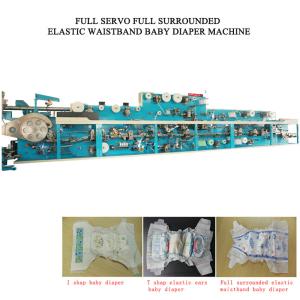Wholesale Bi Folding 550pcs/Min Diaper Manufacturing Plant Machine 4.5m Width from china suppliers