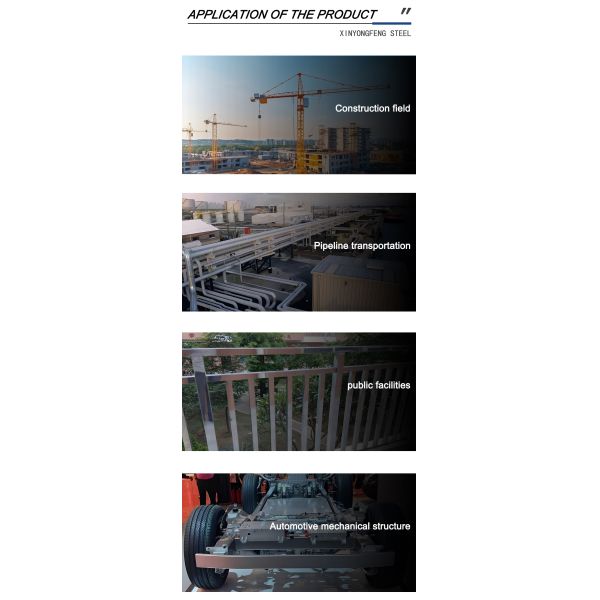 430 Welded Square Rectangular Tube 2B Surface Finish For Construction Structure
