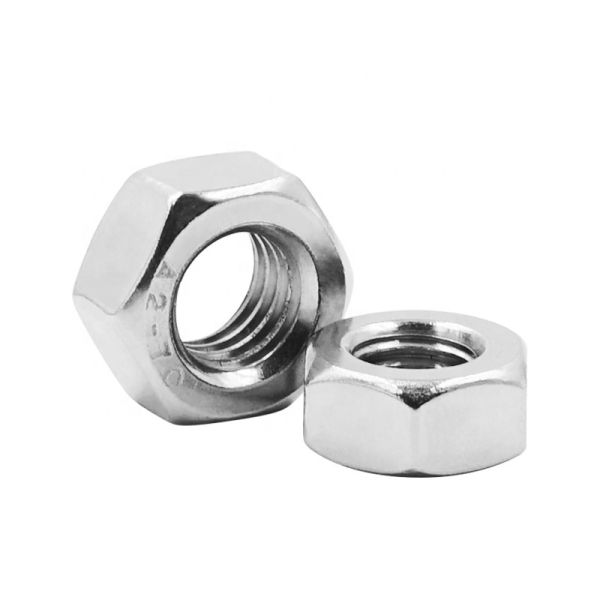 100% Inspection Before Shipment DIN934 M6 Stainless Steel Hex Nuts for Food Beverage Industry Efficiency