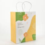 Reasonable Coffee Drink Takeout Twist Kraft Paper Bag Customized Logo Customized