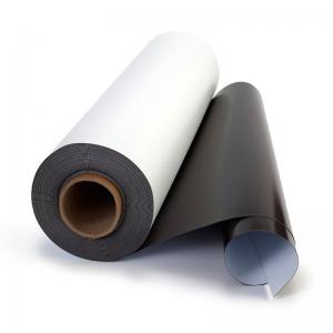 China Receptive White Magnetic Sheet Roll Magnetic Vinyl Roll Outdoor Use on sale