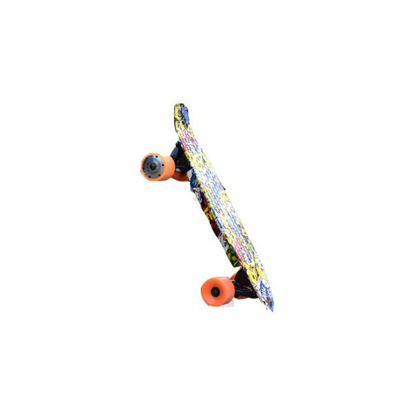 4 Wheel Portable Electric Skateboard , Small Electric Longboard Blank Power