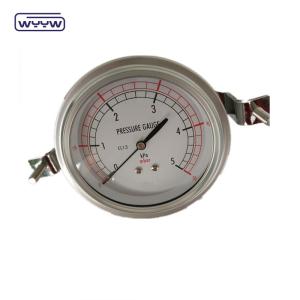 Wholesale 80mm Kpa Mbar Bellows Pressure Gauge Low Pressure Manometer Radial Connection from china suppliers