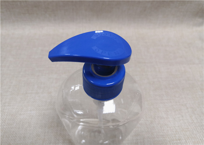 Recyclable 24 410 Pump , Royal Blue Shampoo Bottle Pump SS316 Spring Material