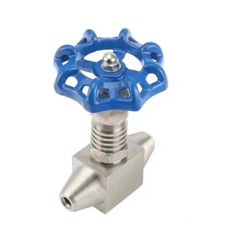 304 Stainless Steel Butt Welding Needle Valve High Pressure Instrument Valve