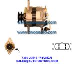 AB170094 A2T33991A - MANDO Alternator 12V 80A Alternadores