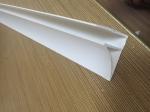 4CM Glossy Extruded Plastic Profiles Top Clip For Room Roof Garden Drainage