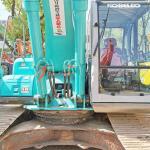Good Condition 20 Ton SK200-6 Kobelco Excavator from Japan in Shanghai Original